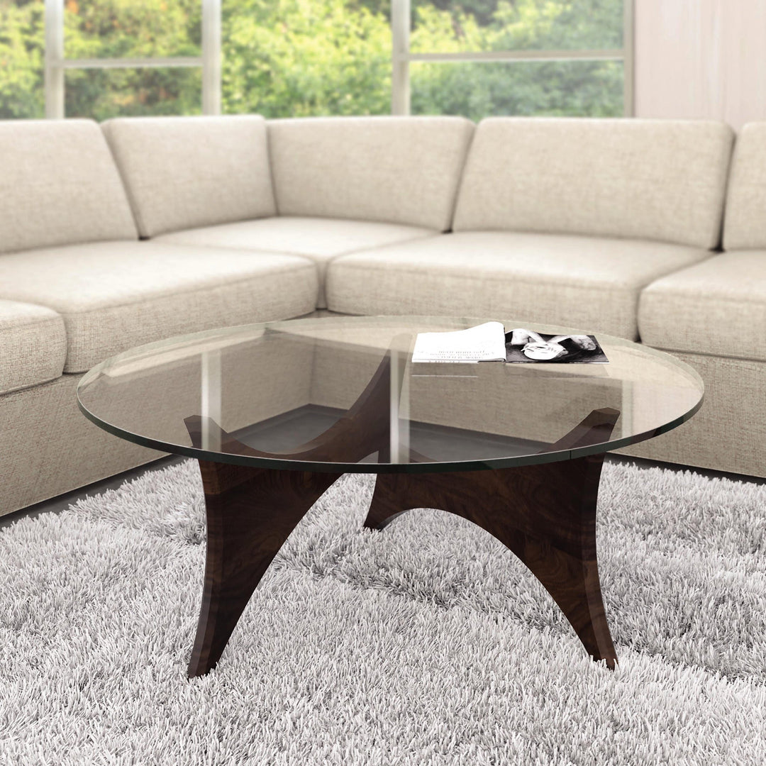 Pivot Coffee Table by Copeland Furniture in a modern interior