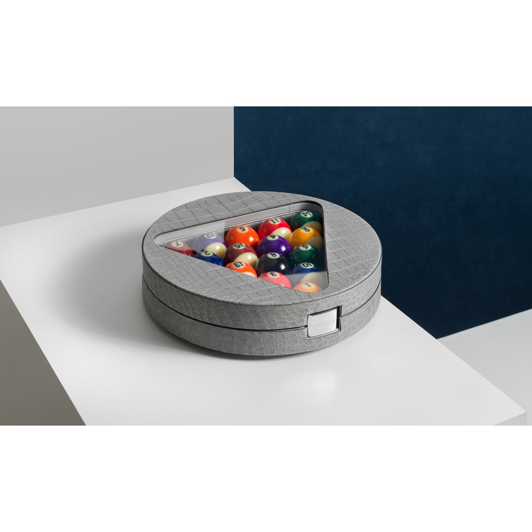 Impatia Precious Leather Billiards Game Set