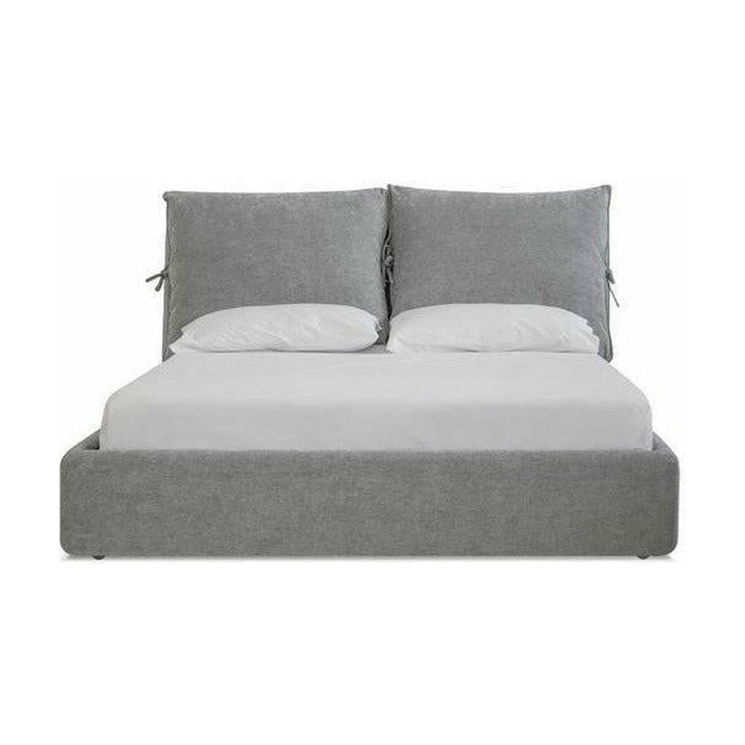 PLUME BED HEATHER GREY CHENILLE Mobital