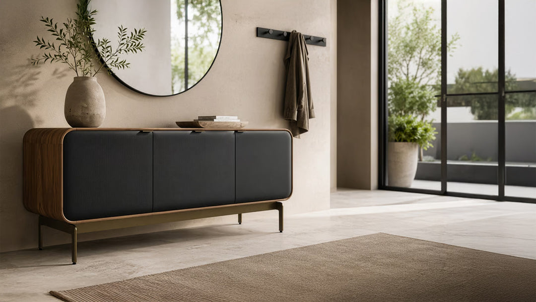 Plume 8077 Media Console lifestyle