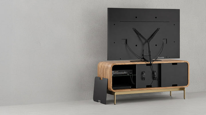 Plume 8077 Media Console lifestyle