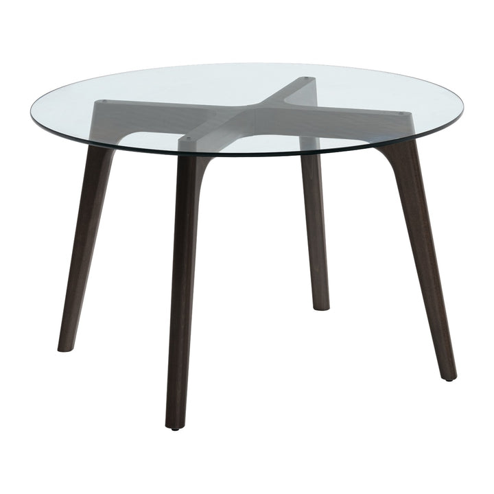 Pod Round Dining Table by Connubia, white background
