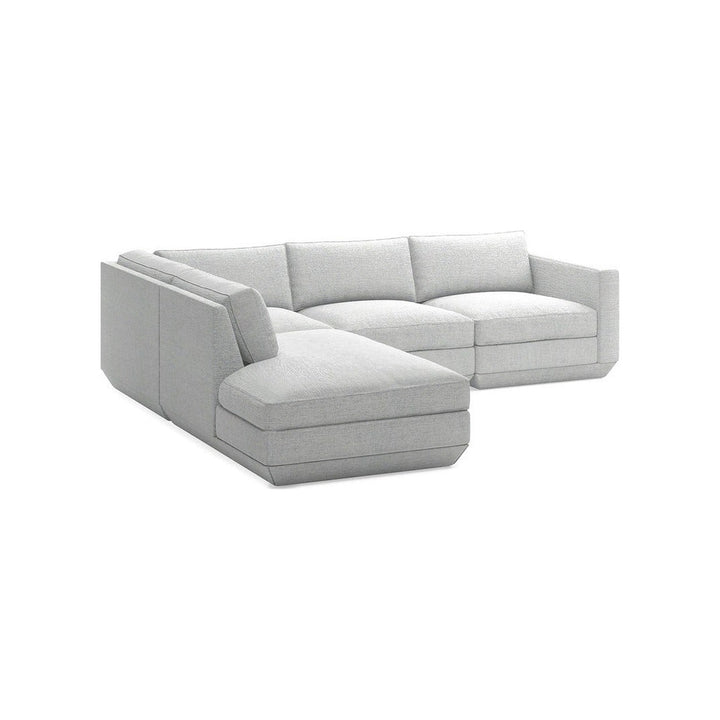 Podium Modular 4PC Lounge Sectional A Gus Modern