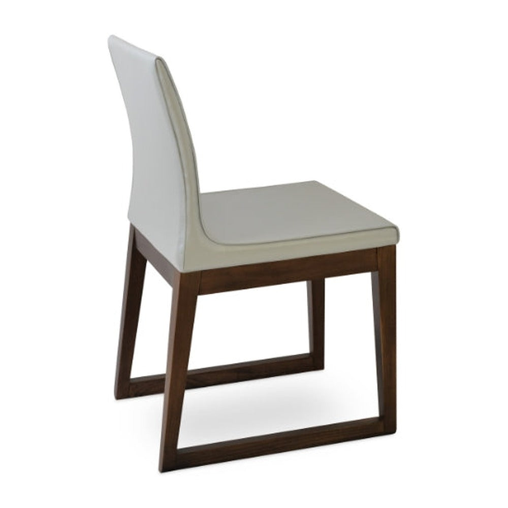 Polo Sled Wood Chair