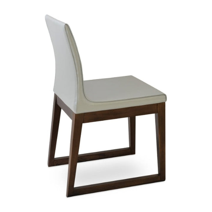 Polo Sled Wood Chair