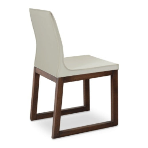 Polo Sled Wood Chair