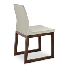 Polo Sled Wood Chair