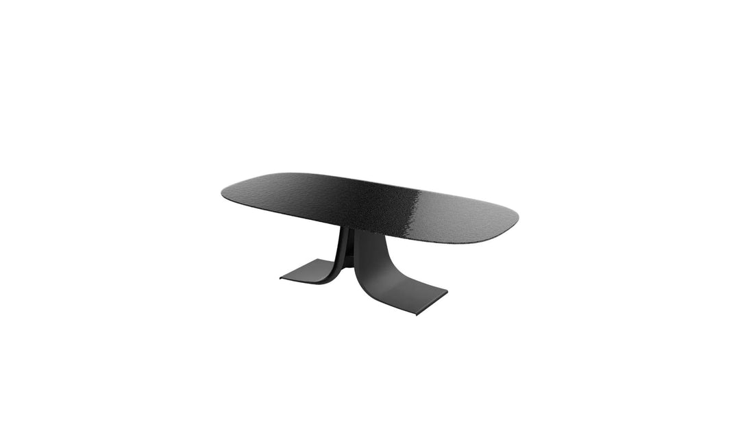 PONZA Dining Table in Black Modern