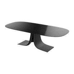 PONZA Dining Table in Black Modern Mobital
