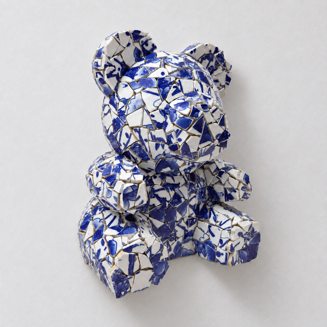 Hanging Porcelain Gummy Bear by Interior Moderna - view 3