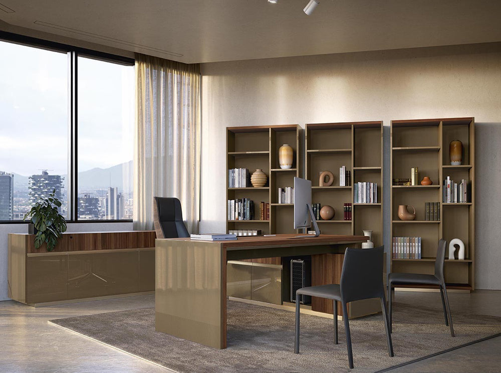 Porta Romana Office Bookcase by ALF Group – view 2