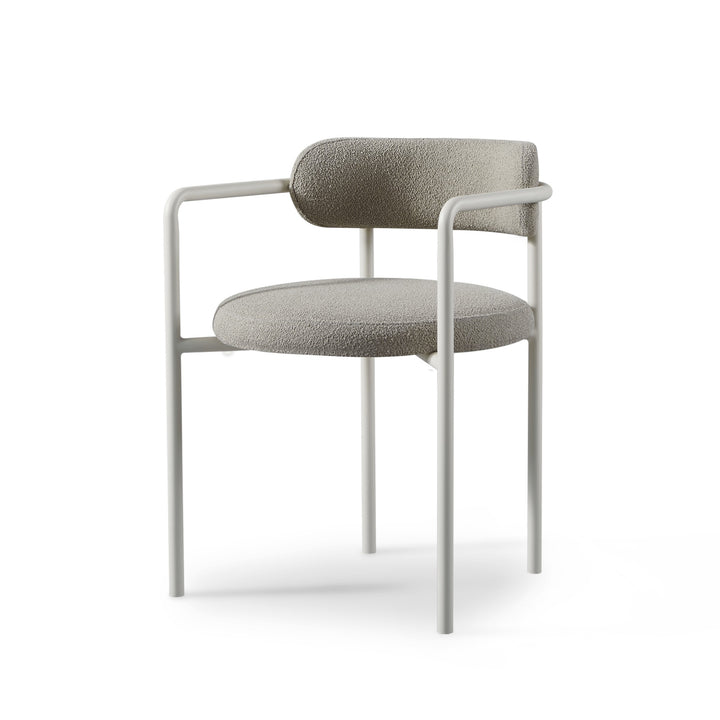 Porto Aluminum Dining Chair by Harbour detail view 1