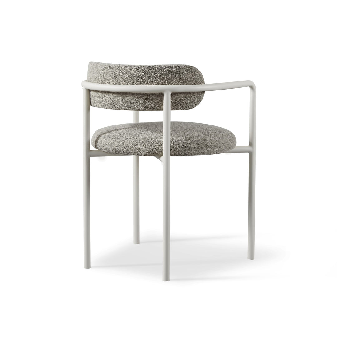 Porto Aluminum Dining Chair by Harbour detail view 3