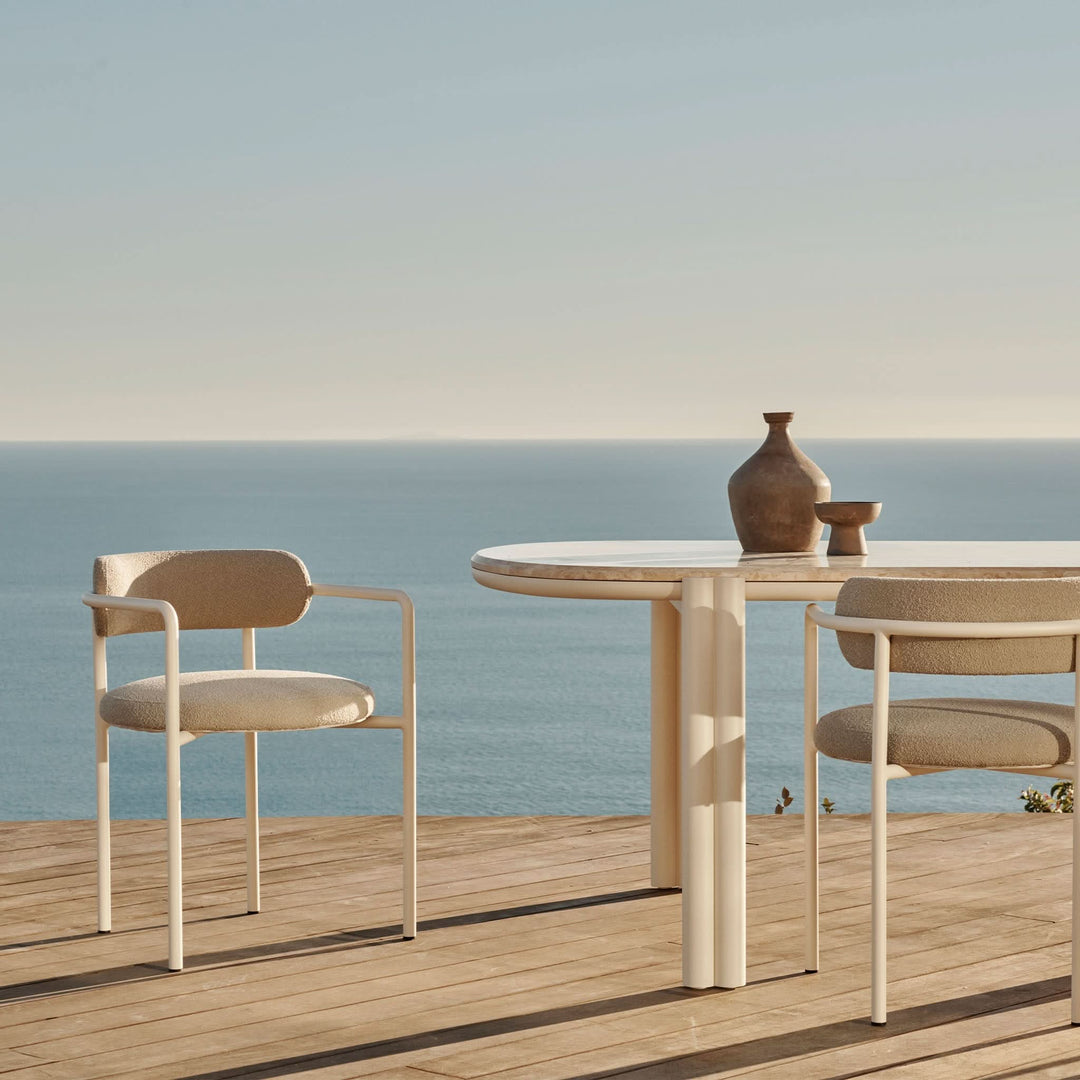Porto Aluminum Dining Chair by Harbour lifestyle 1
