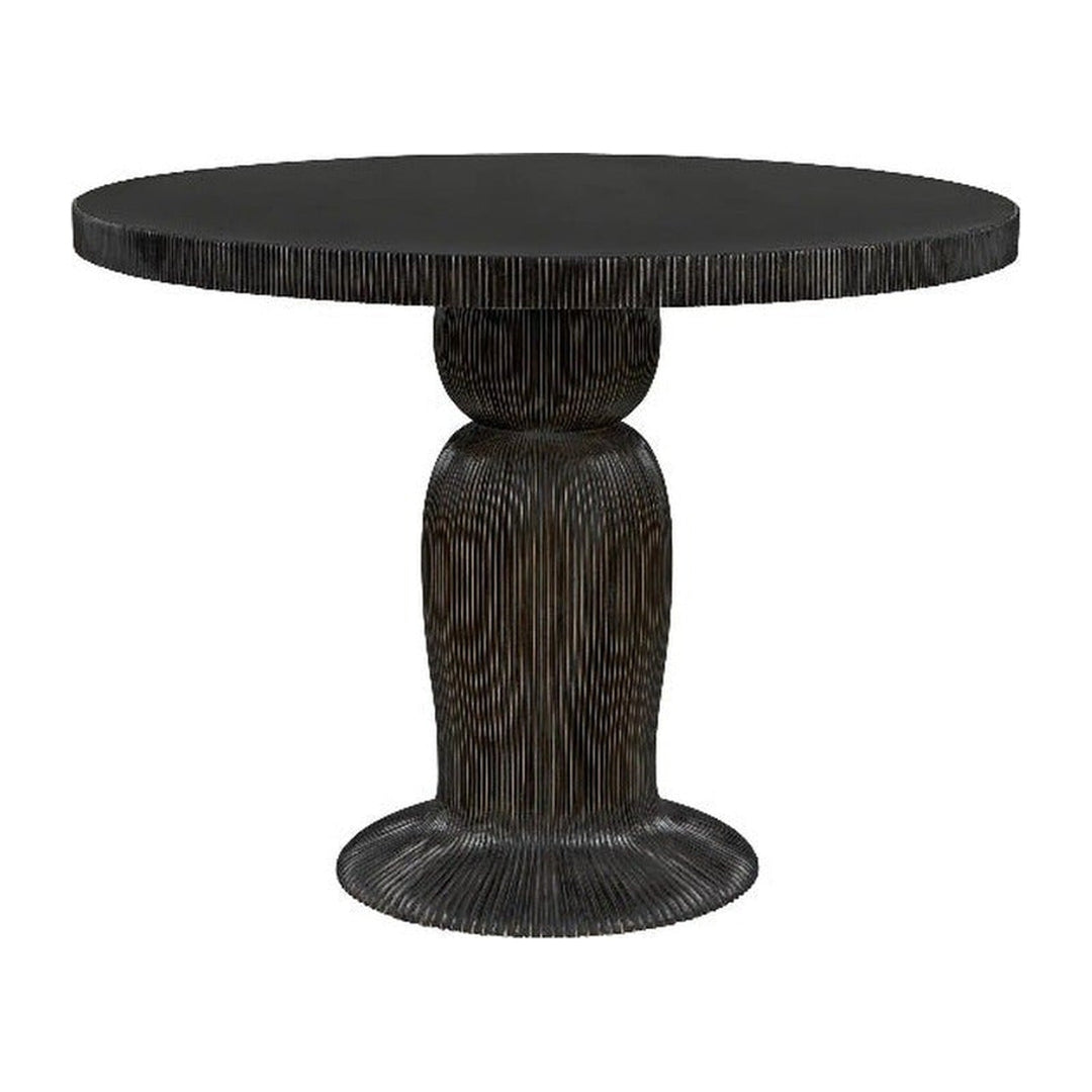Portobello Round Dining Table Noir