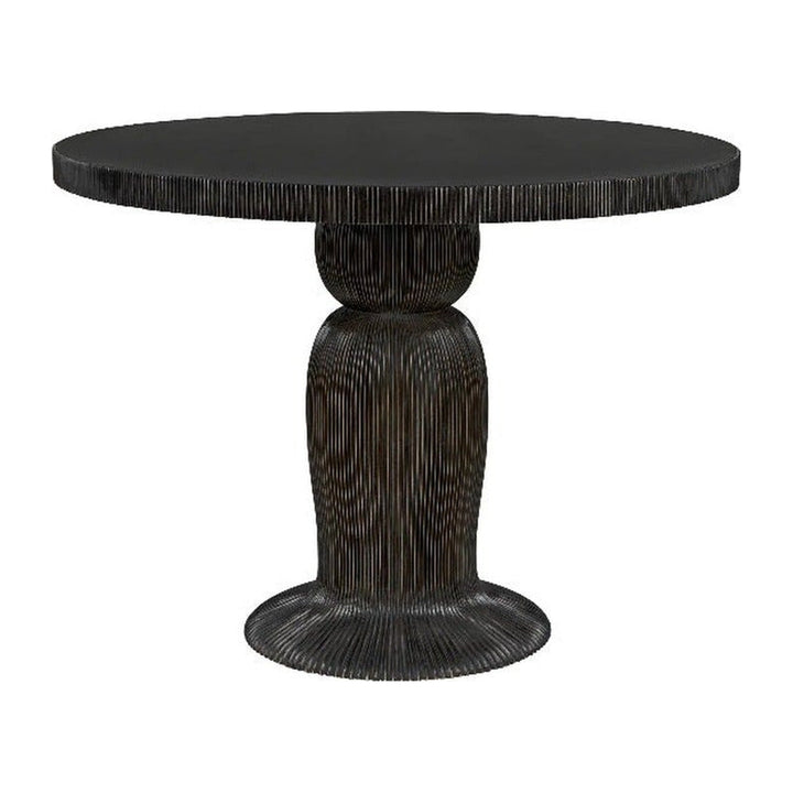 Portobello Round Dining Table Noir