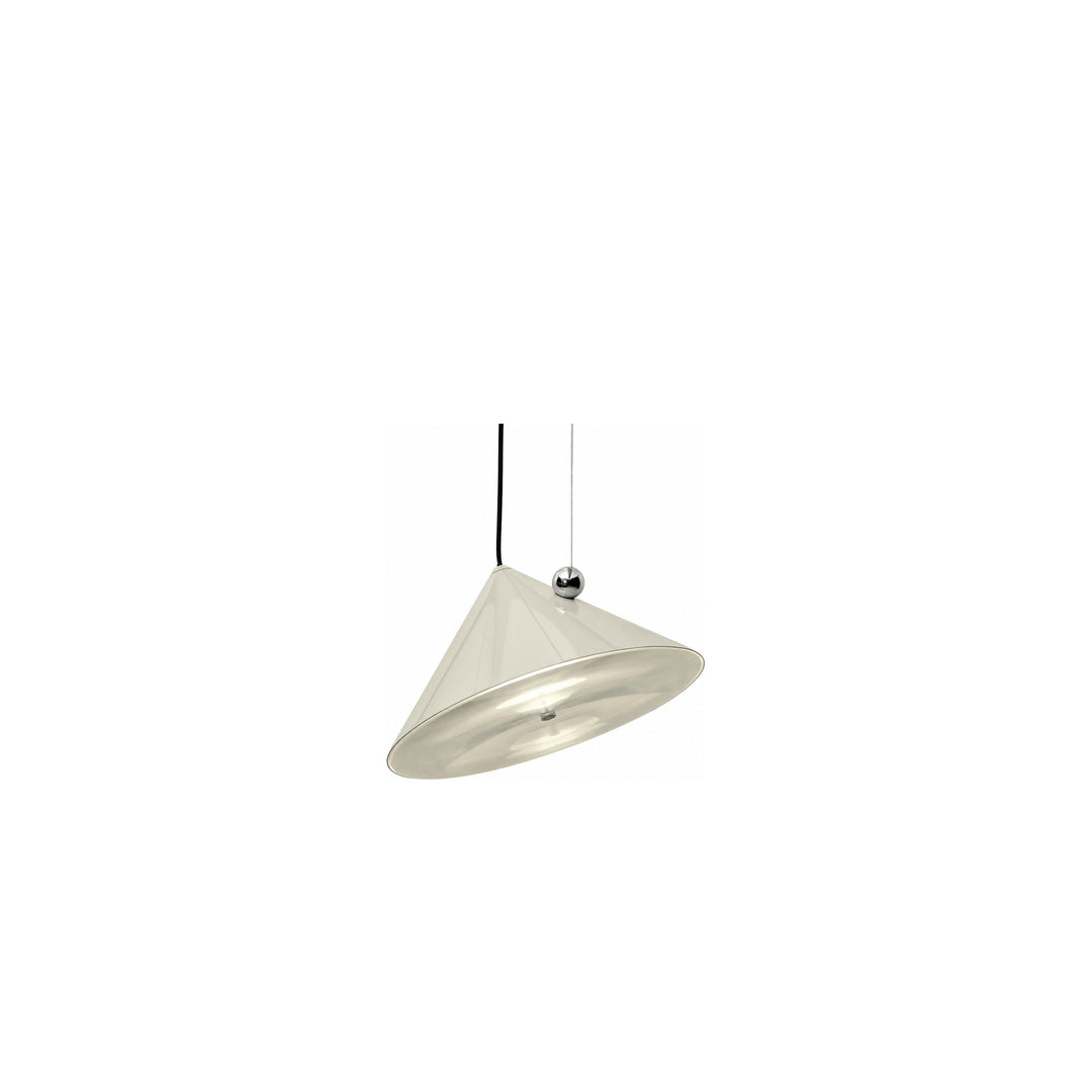 Tom Dixon Pose Large Pendant in Putty on white background