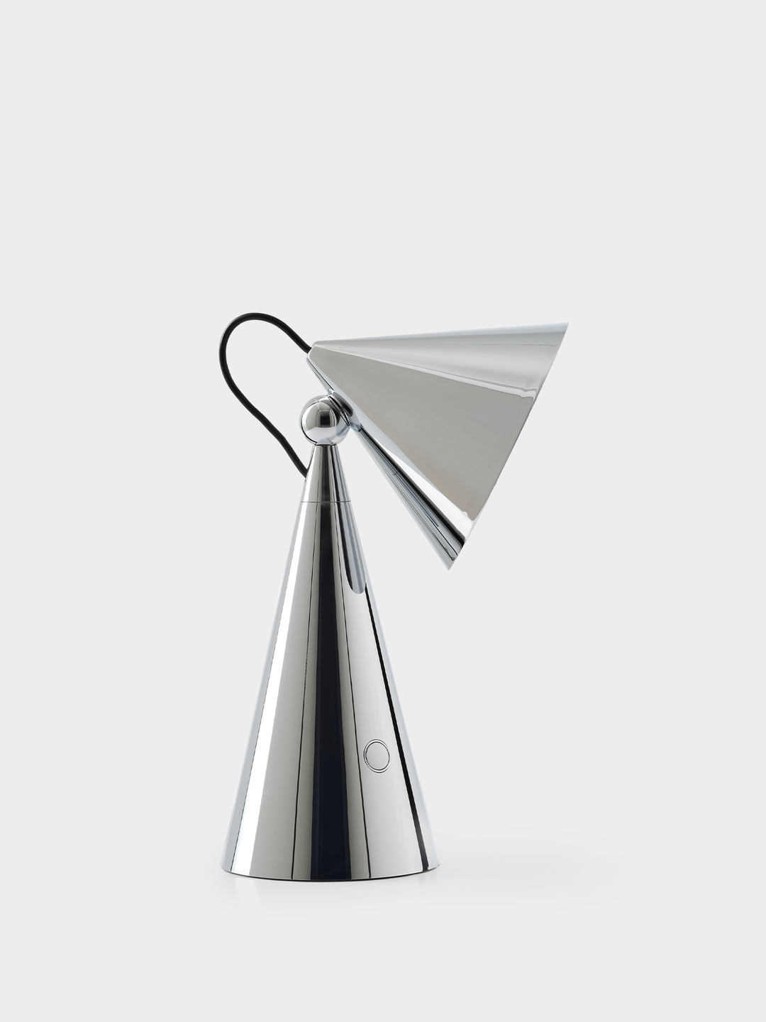 Pose Portable Light in Polished Silver