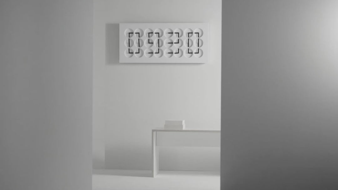 Clockclock 24 White by Humans since 1982