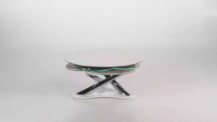 NAOS myflower-cocktail-table mechanism video