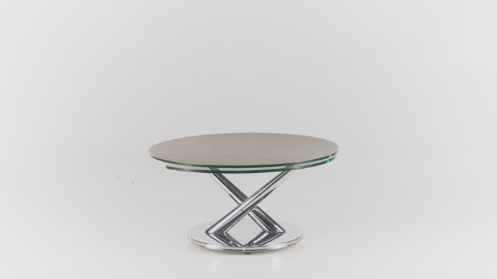 NAOS abra-extendable-coffee-table-quickship-by-naos mechanism video