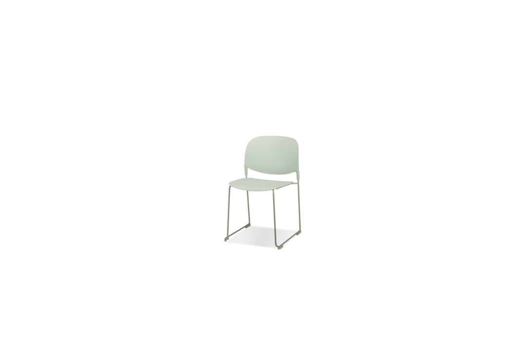 PRINGLE Dining Chair Stackable in Matcha