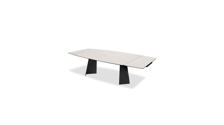 PRISM Double Extension Dining Table in Carrera by Mobital product view