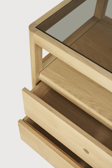 brown spindle dresser Spindle dresser