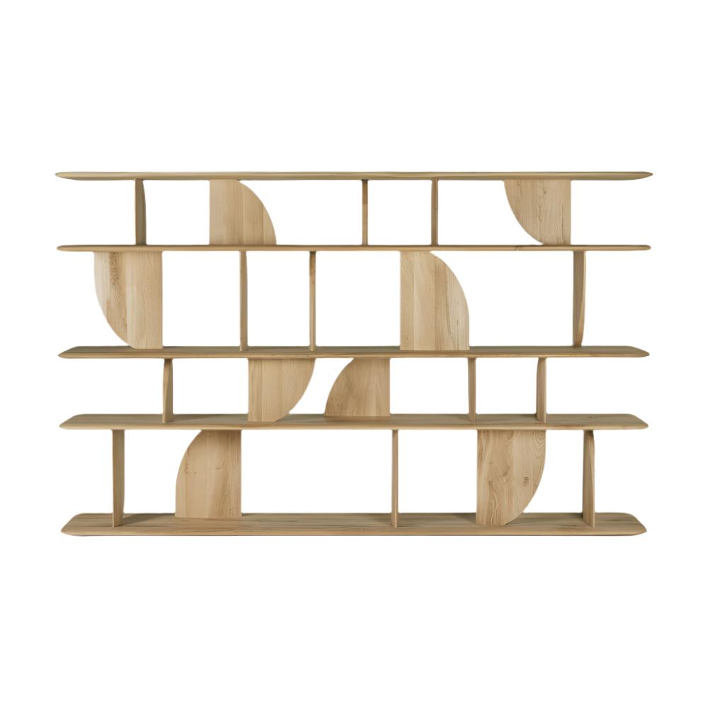 Ethnicraft Geometric Rack - Artistic Oak Display Rack ...