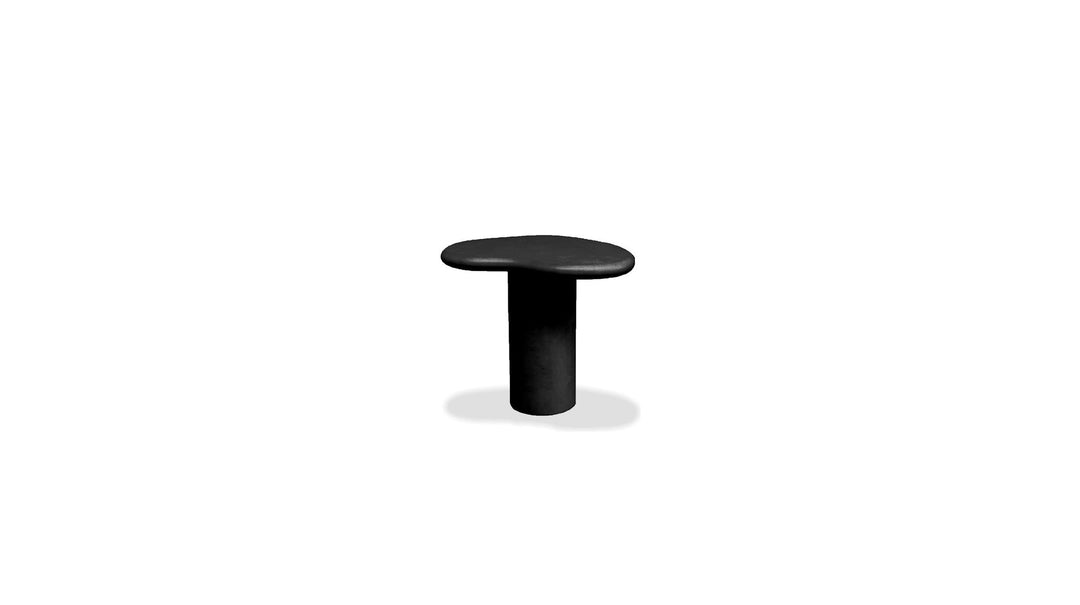 PUDDLE End Table Medium in Dusk Black