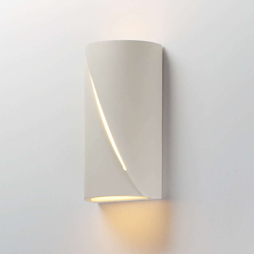 Puff 12" LED Outdoor Wall Sconce by ET2 Lighting, styled view 4