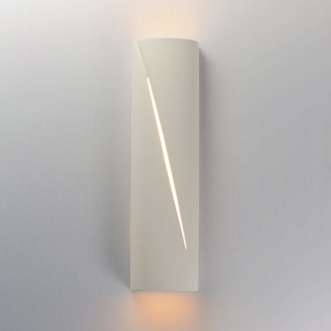 Puff 22" LED Outdoor Wall Sconce by ET2 Lighting, styled view 2