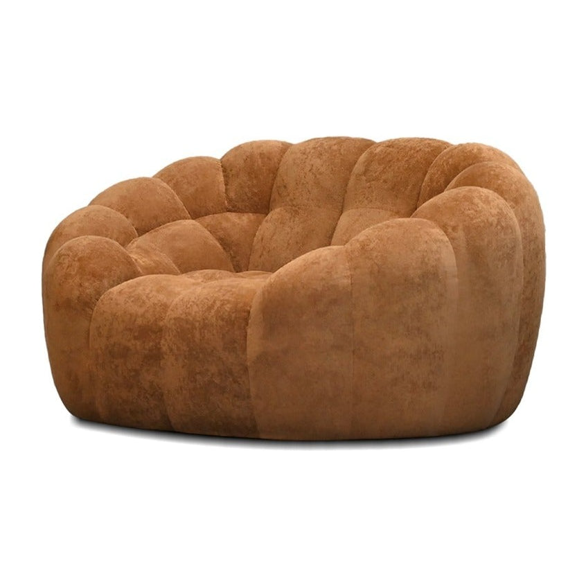 PUFFIN Lounge Chair in Toffee Mobital