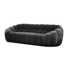 PUFFIN Sofa 3 Seater Black Mobital