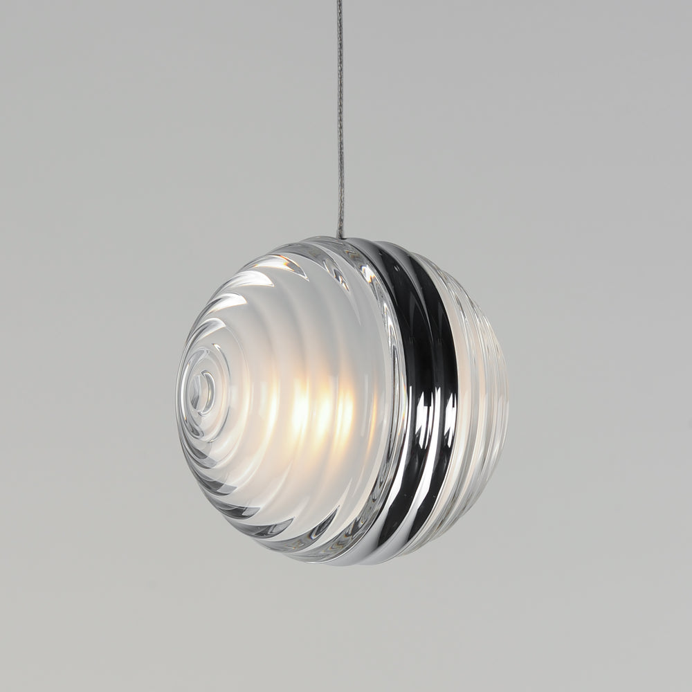 Pulse 4.75" LED Pendant by ET2 Lighting, styled view 1