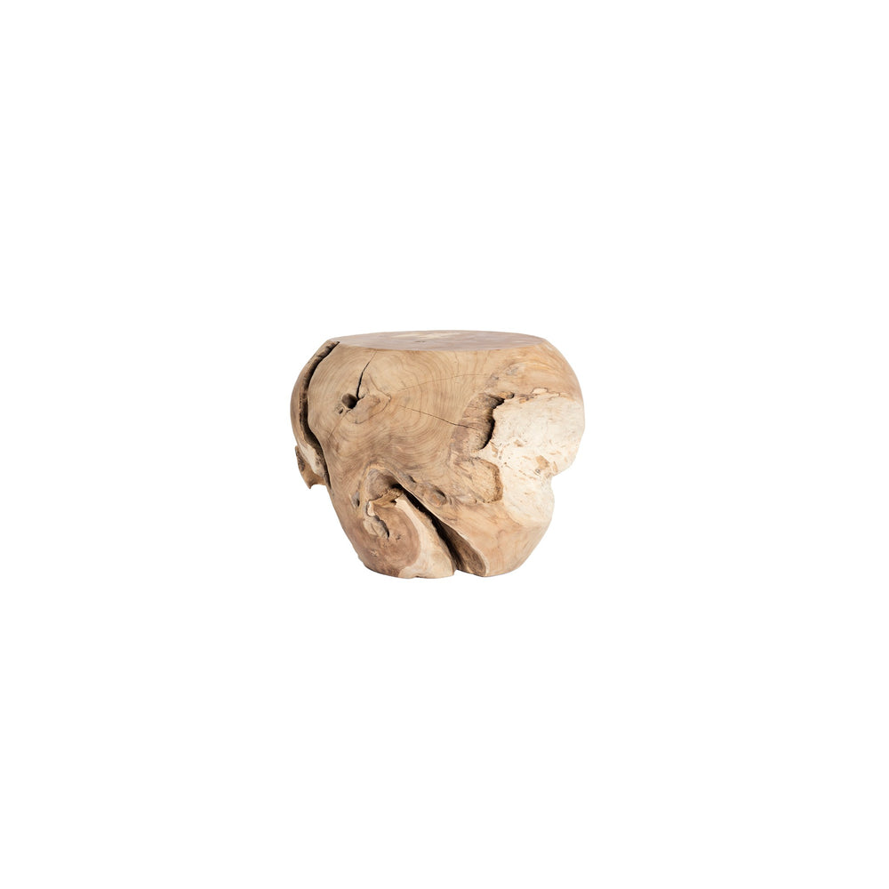 Pure Curved Stump by Harbour in Teak Natural