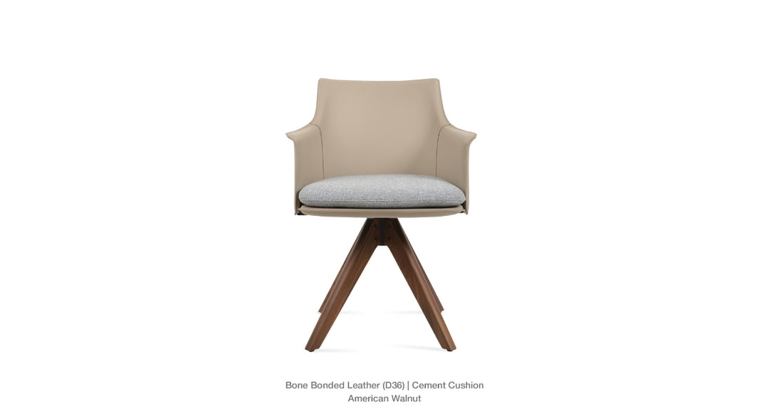 Briancon Pyramid Swivel Chair Soho Concept
