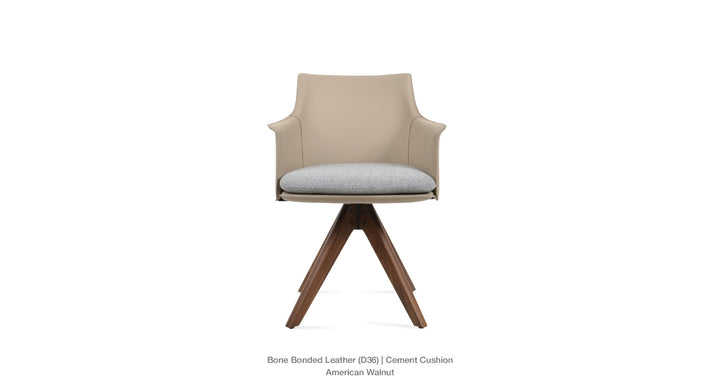 Briancon Pyramid Swivel Chair Soho Concept