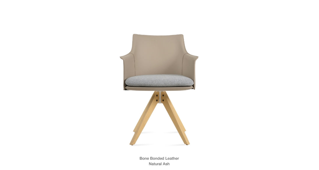 Briancon Pyramid Swivel Chair Soho Concept