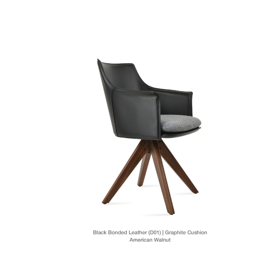 Briancon Pyramid Swivel Chair by Soho Concept — product view