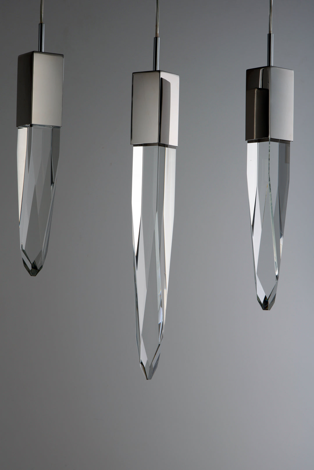 Quartz 3-Light LED Pendant by ET2 Lighting, styled view 5