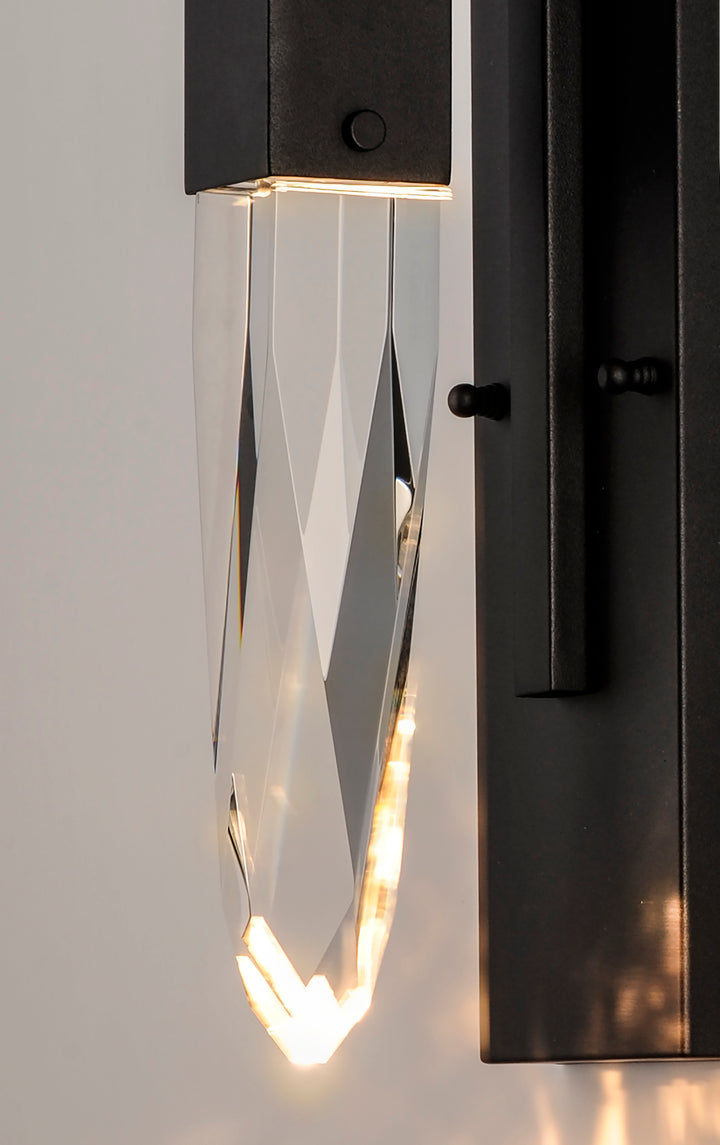 Quartz LED Wall Sconce by ET2 Lighting, styled view 3