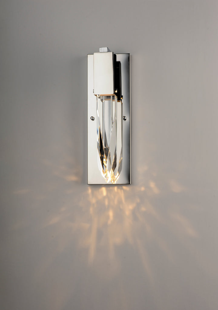 Quartz LED Wall Sconce by ET2 Lighting, styled view 7