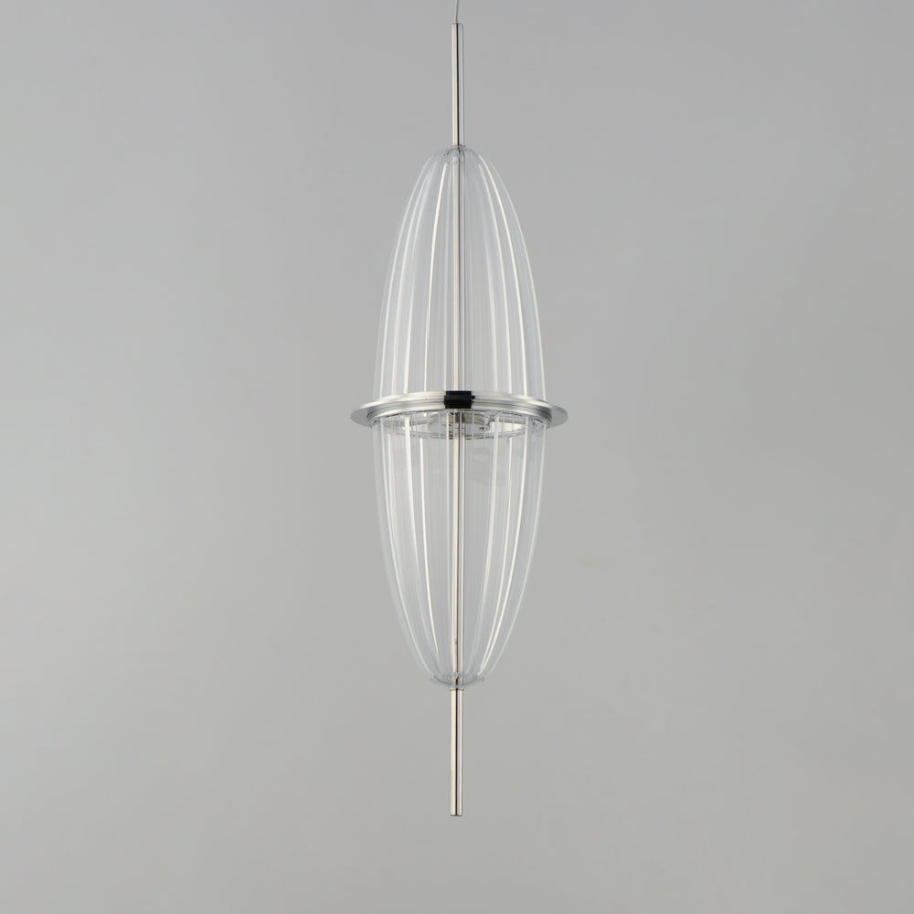 Quasar LED Mini Pendant by ET2 Lighting, styled view 1