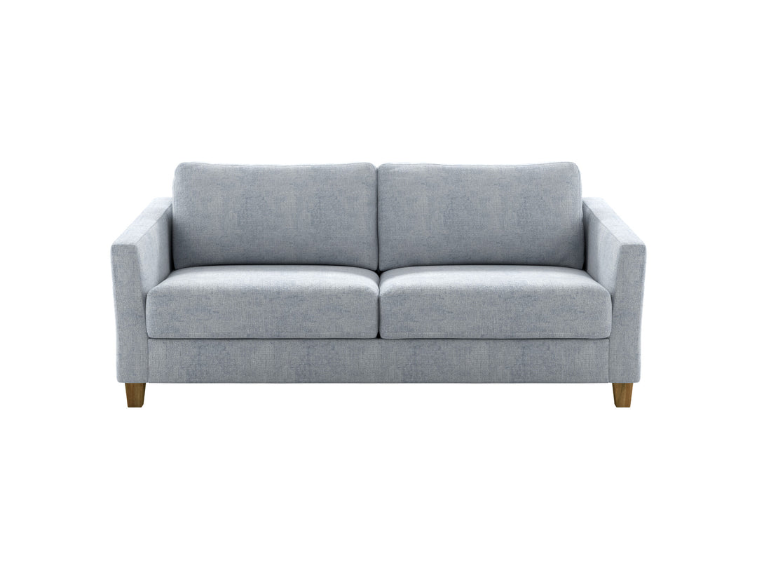 Monika Queen closed sofa Cerona 70 Chrome — Luonto gallery