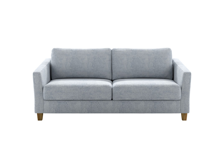 Monika Queen closed sofa Cerona 70 Chrome — Luonto gallery