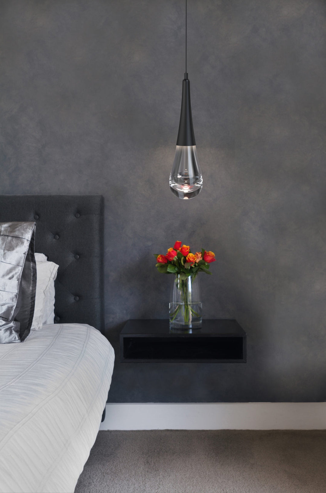 Raindrop Pendant by Hammerton Studio in a styled interior