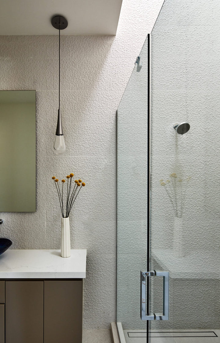 Raindrop Pendant by Hammerton Studio in a styled interior