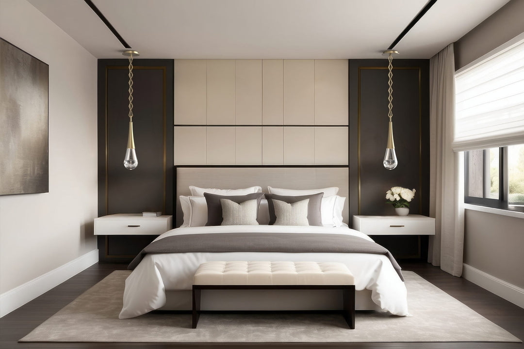 Raindrop Pendant by Hammerton Studio in a styled interior