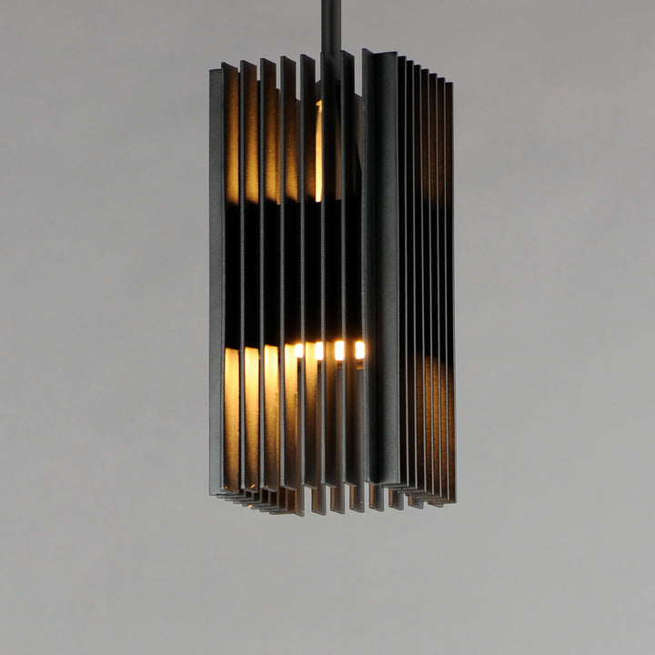 Rampart LED Outdoor Pendant by ET2 Lighting, styled view 1